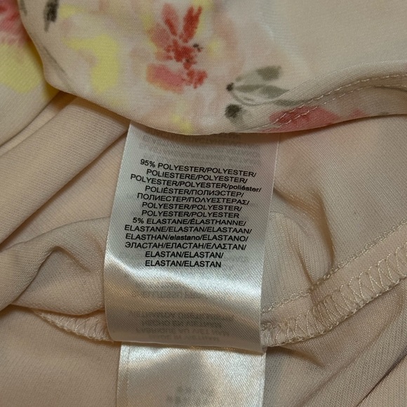 Lauren Ralph Lauren Blush Floral Ruched Sheath Dress Size 6 NWT - Picture 13 of 14